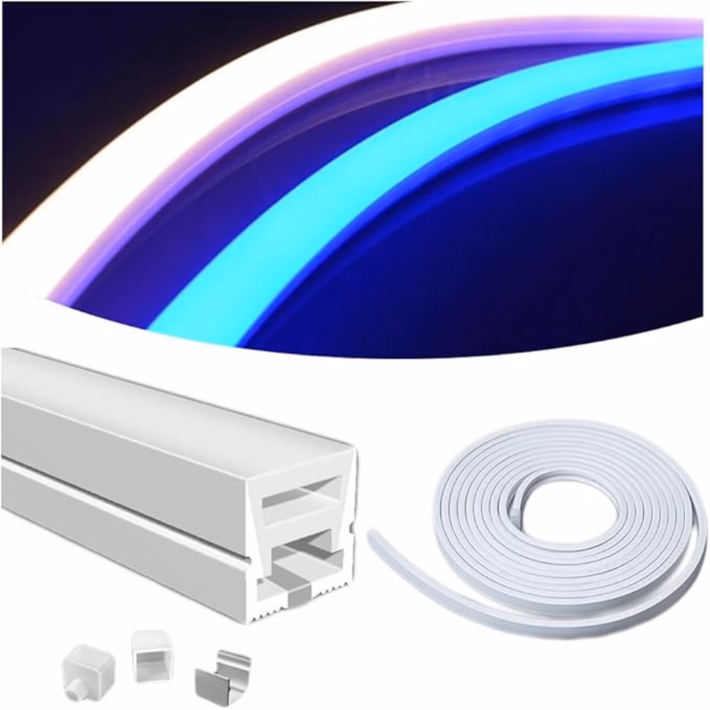 Silicone LED Channel FRONT WITH LED